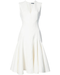 Белое платье от Alexander McQueen