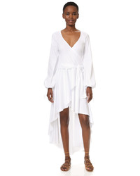 Белое платье от Caroline Constas