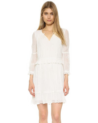 Белое платье от Diane von Furstenberg