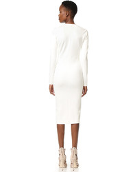 Белое платье от Veronica Beard