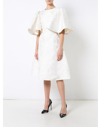 Белое платье от Christian Siriano