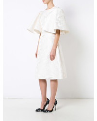 Белое платье от Christian Siriano