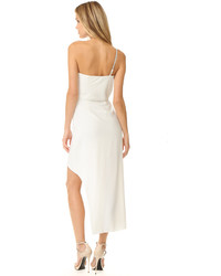 Белое платье от Halston