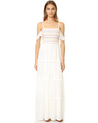 Белое платье от Tory Burch