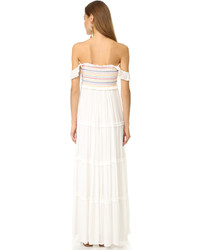 Белое платье от Tory Burch