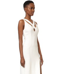 Белое платье от Cushnie et Ochs