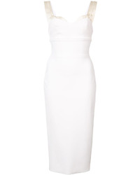 Белое платье от Victoria Beckham
