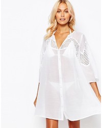 Белое пляжное платье от Asos