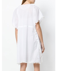 Белое пляжное платье от Tory Burch