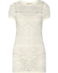 Белое повседневное платье крючком от Emilio Pucci