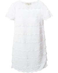 Белое повседневное платье крючком от MICHAEL Michael Kors