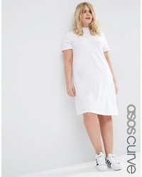 Белое повседневное платье от Asos