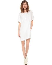 Белое повседневное платье от BLK DNM