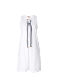 Белое повседневное платье от Fay