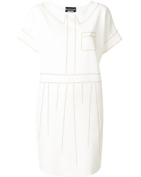 Белое повседневное платье от Moschino