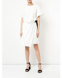 Белое повседневное платье от Goen.J