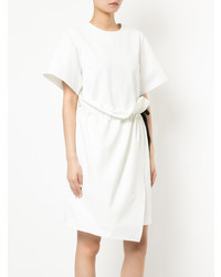Белое повседневное платье от Goen.J