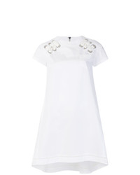 Белое повседневное платье от Sacai