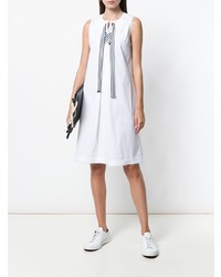 Белое повседневное платье от Fay