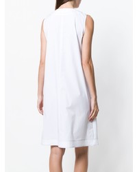 Белое повседневное платье от Fay