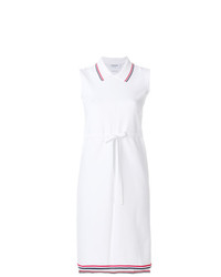 Белое повседневное платье от Thom Browne
