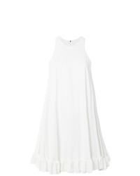 Белое свободное платье от MSGM