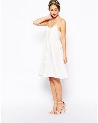 Белое свободное платье от Asos