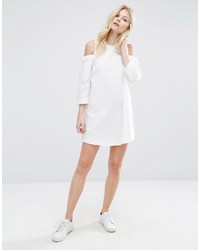 Белое свободное платье от Asos