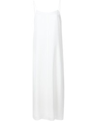 Белое шелковое платье-майка от Alexander Wang