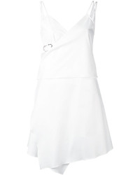 Белое шелковое платье от Carven