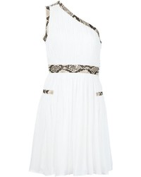 Белое шелковое платье от Diane von Furstenberg