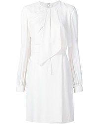 Белое шелковое платье от Elie Saab