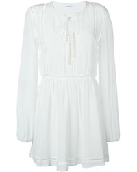 Белое шелковое платье от P.A.R.O.S.H.