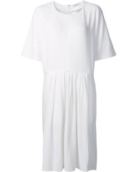 Белое шелковое платье от Tome