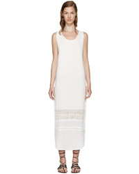 Белое шерстяное платье от Chloé