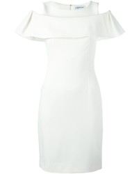 Белое шерстяное платье от OSMAN