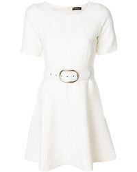 Белое шерстяное платье от Twin-Set