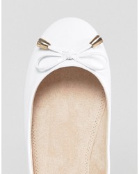 Белые балетки от Asos