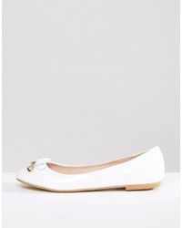 Белые балетки от Asos