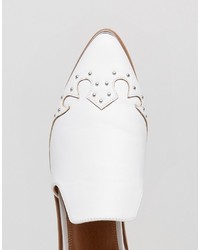 Белые балетки от Asos