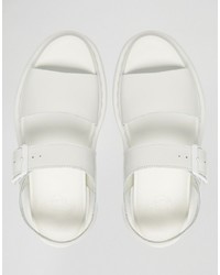 Женские белые босоножки от Dr. Martens