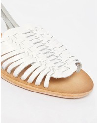 Женские белые босоножки от Warehouse