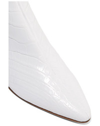 Белые ботильоны от The Row