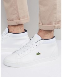 Белые ботинки дезерты от Lacoste