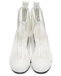 Женские белые ботинки челси от Comme des Garcons