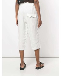 Женские белые брюки-галифе от Aleksandr Manamis