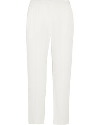 Женские белые брюки-галифе от Alexander McQueen