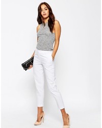 Женские белые брюки-галифе от Asos
