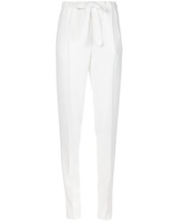 Женские белые брюки-галифе от Calvin Klein Collection