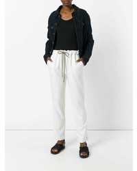 Женские белые брюки-галифе от Eleventy